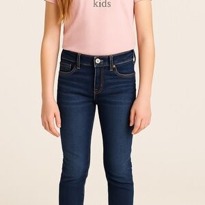Abercrombie Kids Dark Blue Straight Leg Jeans